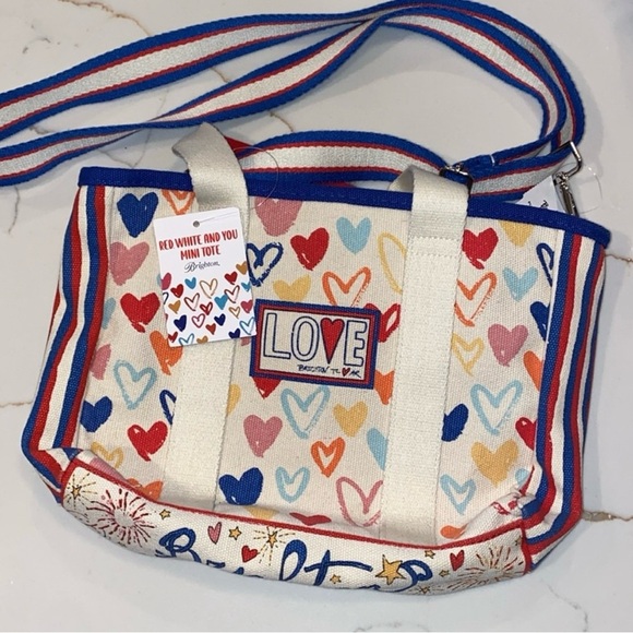 BRIGHTON “Red White And You” Tote NWT - Picture 4 of 10